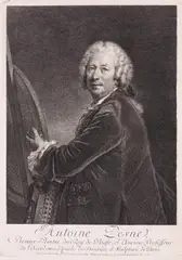 Georg Friedrich Schmidt, 7 Blätter: Porträtdarstellungen, Etching