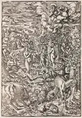Jost Amman, Die Geschichte von Adam und Eva, Woodcut
