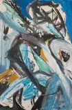Helmut Sturm, Ohne Titel, 1989, Oil on canvas