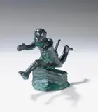 Affe als Mauerspringer by Jörg Immendorff, 2003, Bronze, sold Oct 2010