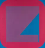KL-D/1 by Georg Karl Pfahler, 1968, Acrylic on canvas, sold Oct 2010