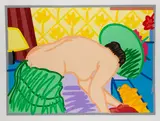 Tom Wesselmann, Judy trying on Clothes, 1997, Silkscreen in colours