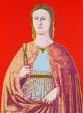 Andy Warhol, Aus: Saint Apollonia, 1984, Silkscreen in colours