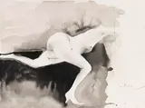 Paul Wunderlich, Liegender Frauenakt