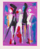Aus: Marino from Shakespeare II by Marino Marini, 1978, Etching and aquatint, sold Oct 2010