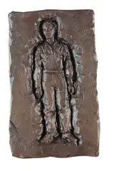 Mann by Stephan Balkenhol, 2004, Bronze, sold Oct 2010