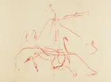 Joseph Beuys, Hommage à Picasso, 1973, Lithograph in colours