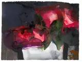 Klaus Fußmann, Blumenstillleben
