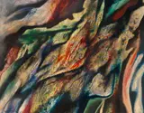 Bild 1956/84 by Gerhard Fietz, 1956, Oil, sold Oct 2010
