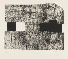 Munich by Eduardo Chillida, 1994, Etching, sold Oct 2010