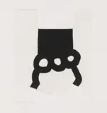 Eduardo Chillida, Bikaina XIII, 1987, Etching and aquatint