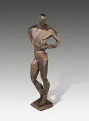 Stehender Mann by Manfred Sihle-Wissel, 1964, Bronze, sold Oct 2010