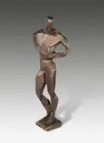 Manfred Sihle-Wissel, Stehender Mann, 1964, Bronze