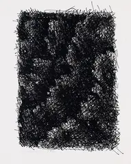 Emil Cimiotti, 2 Blätter: Abstrakte Kompositionen, 1971, Pencil drawing