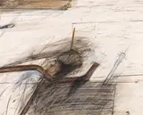 Karl Fred Dahmen, Ohne Titel, 1975, Chalks