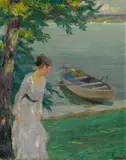 Edward Cucuel, Dame am See