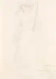 Auguste Rodin, Femme nue aux bras levés