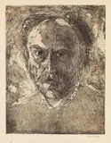 Emil Nolde, E.N. (Selbstporträt), 1908, Etching