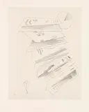 Wassily Kandinsky, Zweite Radierung für die Editions "Cahiers d'Art", 1932, Drypoint