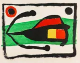 Altamira by Joan Miró, 1958, Lithograph in colours, sold Oct 2010