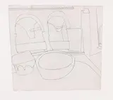 Ben Nicholson, Torcello I, 1967, Etching