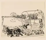 Max Beckmann, Der Morgen, 1923, Drypoint