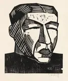 Mutter by Karl Schmidt-Rottluff, 1916, Woodcut, sold Oct 2010