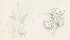 Studien für eine Wandmalerei by Fernand Léger, 1940, Pencil drawing, sold Oct 2010