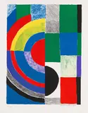 Rythme Coloré by Sonia Delaunay, 1970, Lithograph in colours, sold Oct 2010