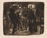 Käthe Kollwitz, Hamburger Kneipe