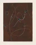 Max Ernst, Hommage à Marcel Duchamp, 1970, Etching and aquatint