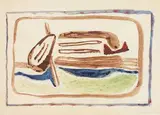 Jankel Adler, Stillleben, 1940, Gouache
