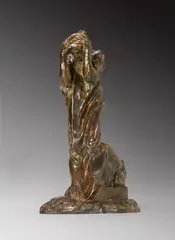 Auguste Rodin, Andrieu d'Andres (Les bourgeois de Calais), 1895, Bronze