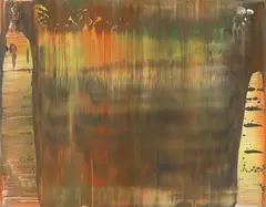 Gerhard Richter, Abstraktes Bild, 1997, Oil on Dibond