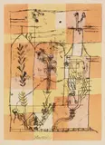 Hoffmanneske Szene by Paul Klee, 1921, Lithograph in colours, sold Jun 2010