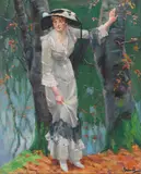 Edward Cucuel, Dame am See