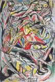 Hp (d. i. Hans Peter) Zimmer, Ohne Titel, 1958, Gouache