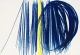 Hans Hartung, Sans titre, 1973, Pastel