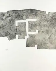 Euzkadi V by Eduardo Chillida, 1976, Etching and aquatint, sold Jun 2010