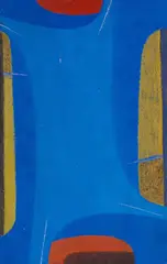Im Blau by Max Ackermann, 1962, Oil on panel, sold Jun 2010