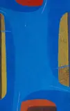 Max Ackermann, Im Blau