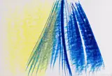 Komposition P 1973-29 by Hans Hartung, 1973, Oil crayon, sold Jun 2010