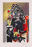 Mousquetaire à la pipe by Pablo Picasso, 1968, Lithograph in colours, sold Jun 2010
