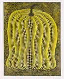 Yayoi Kusama, Pumpkin - yellow, 2006, Etching