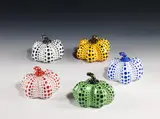 Yayoi Kusama, 5 Porcelain Pumkins, 2002, Multiple