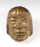 Christusmaske VI by Ernst Barlach, 1931, Bronze, sold Jun 2010