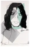 Andy Warhol, Mick Jagger, 1975, Silkscreen in colours
