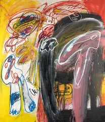 Walter Stöhrer, Cut up IV, 1970, Mixed media