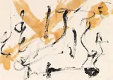 Antoni Tàpies, Peu de tinta, 1982, India Ink