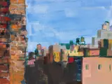 Rainer Fetting, Chelsea Hotel, 2005, Acrylic on canvas